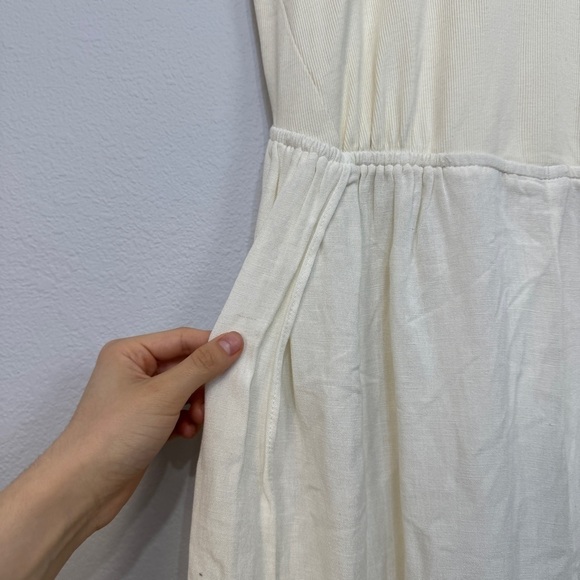 Free People Dune Breeze Linen Blend One Piece Jumpsuit Size XL Women - Picture 4 of 13